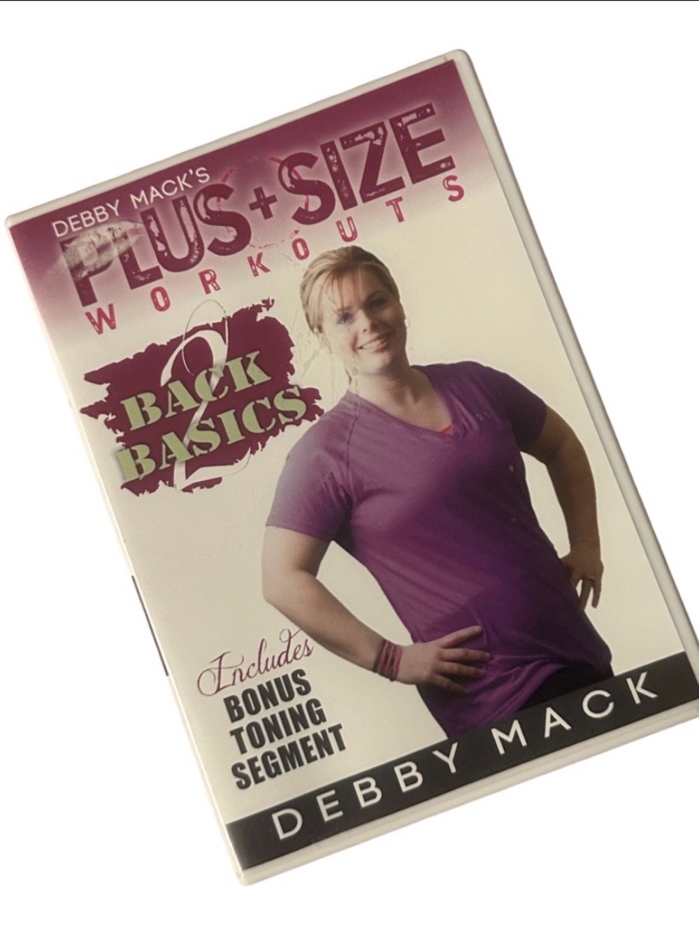 5/$5 Debby Mack’s Plus + Size Back To Basics Workout DVD